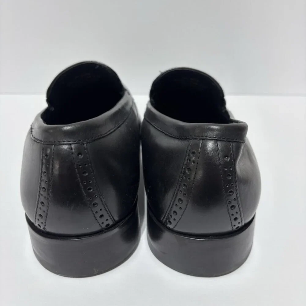 Johnston & Murphy Men’s Stockton Venetian Slip-On Loafers Black, Size 11.5M